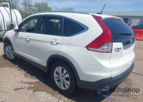 2014 Honda Cr-V Ex-L из США, поврежденный, VIN 5J6RM4H79EL020123
